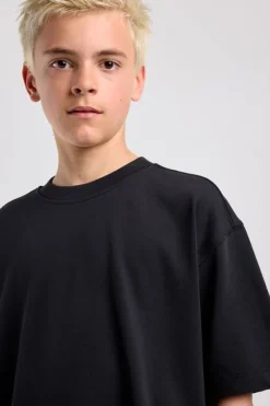 T-shirt Eddie Jr boxy fit t-shirt met strepen