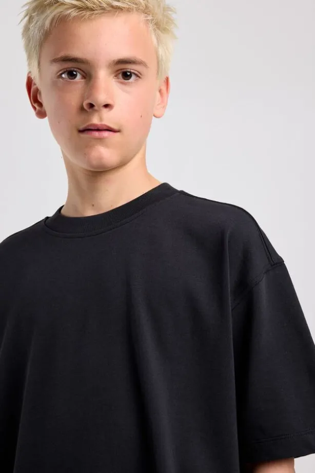 T-shirt Eddie Jr boxy fit t-shirt met strepen
