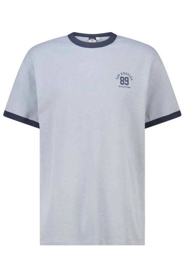 T-shirt Edis crewneck ringer t-shirt