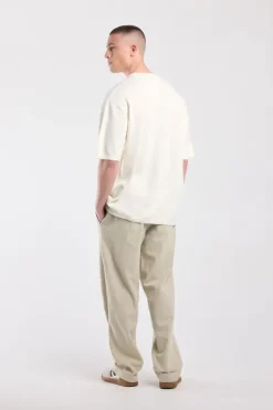 T-shirt Edison relaxed fit T-shirt met ruimere pasvorm