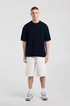 T-shirt Edison relaxed fit T-shirt met ruimere pasvorm