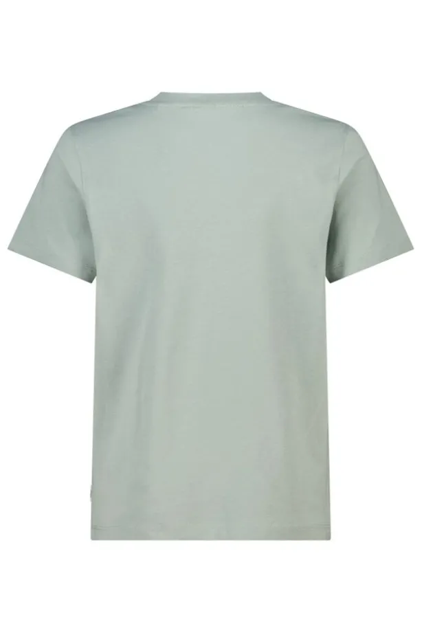 T-shirt Edson Jr regular fit met print voor en achter