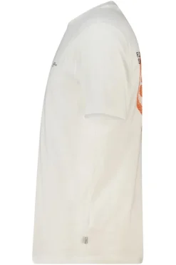 T-shirt Edson t-shirt met artwork print en regular fit