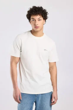 T-shirt Edson t-shirt met artwork print en regular fit