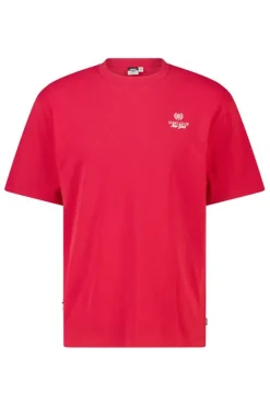 T-shirt Eelco relaxed fit T-shirt met ronde hals