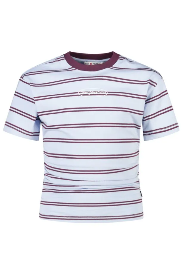 T-shirt Eleni Jr gestreept slim fit t-shirt