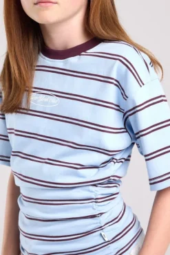 T-shirt Eleni Jr gestreept slim fit t-shirt