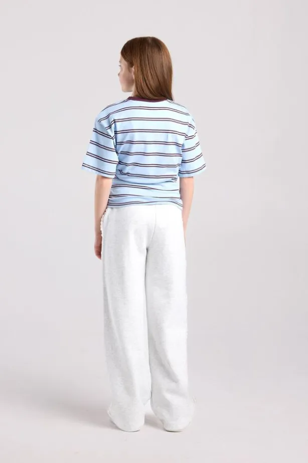 T-shirt Eleni Jr gestreept slim fit t-shirt