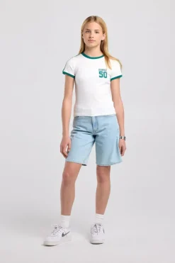 T-shirt Elieke Jr fitted ringer t-shirt