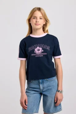 T-shirt Elina Jr loose fit t-shirt met photoprint