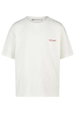 T-shirt Ellinor Jr loose fit t-shirt van biologisch katoen met print