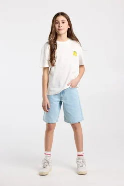 T-shirt Ellinor Jr loose fit t-shirt van biologisch katoen met print