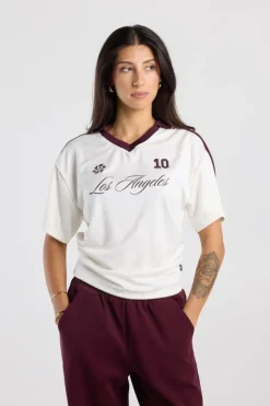 T-shirt Ellis fitted football T-shirt