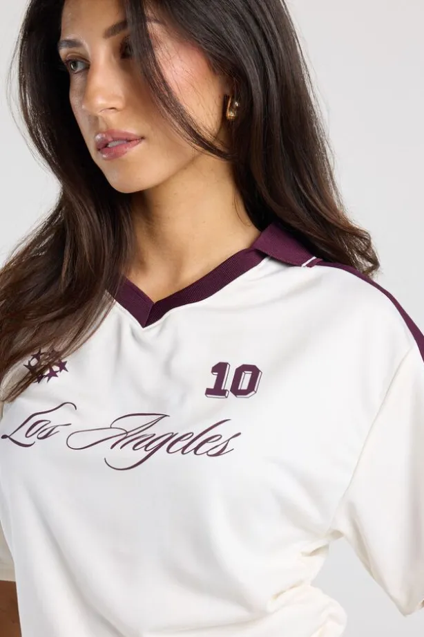T-shirt Ellis fitted football T-shirt