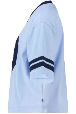 T-shirt Elonna oversized T-shirt met V-hals