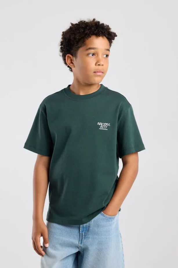 T-shirt Elvin Jr relaxed fit t-shirt met artwork