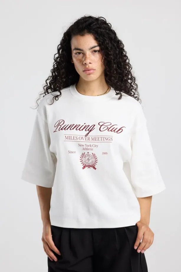 T-shirt Enid oversized T-shirt met print