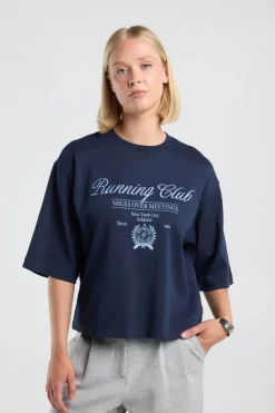 T-shirt Enid oversized T-shirt met print