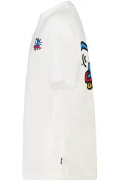 T-shirt Enock Jr regular fit t-shirt met Keith Haring front en backprint