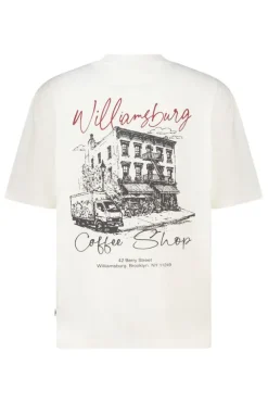 T-shirt Enzo loose fit t-shirt met print
