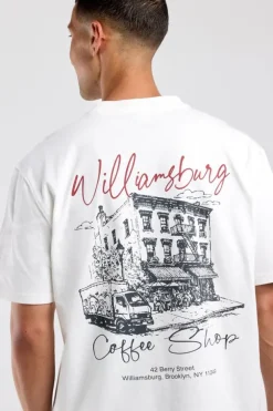 T-shirt Enzo loose fit t-shirt met print