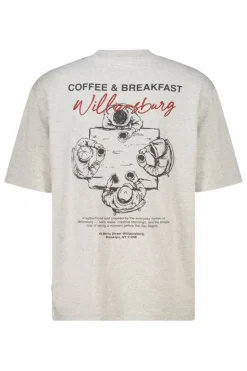 T-shirt Enzo loose fit t-shirt met print