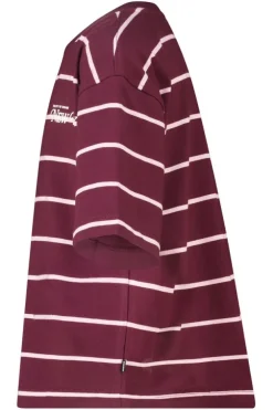 T-Shirt Ephie Jr oversized gestreept boxy t-shirt met chest prints
