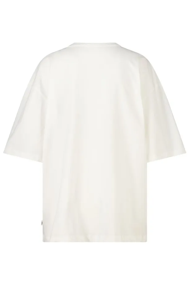 T-shirt Essa oversized T-shirt met borstborduring