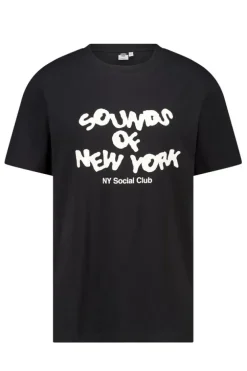 T-shirt Etienne Z t-shirt met regular fit, print en ronde hals