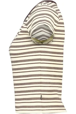 T-shirt Eunice gestreept t-shirt met hoge elasticiteit