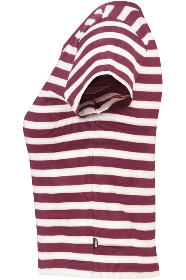 T-shirt Eunice gestreept t-shirt met hoge elasticiteit