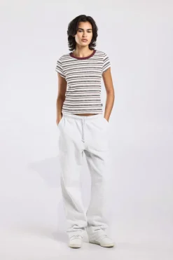 T-shirt Eunice gestreept t-shirt met hoge elasticiteit