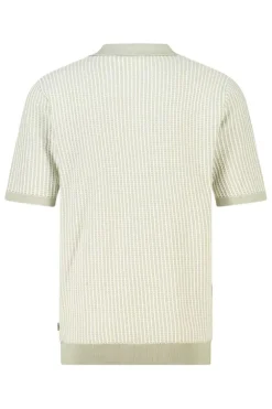 T-shirt Kolby regular fit t-shirt met open kraag