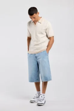T-shirt Kolby regular fit t-shirt met open kraag