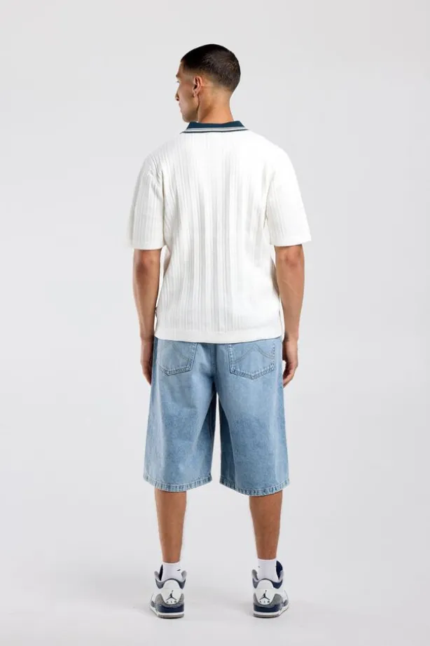 T-shirt Kone regular fit t-shirt met polo kraag