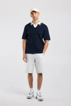 T-shirt Kone regular fit t-shirt met polo kraag